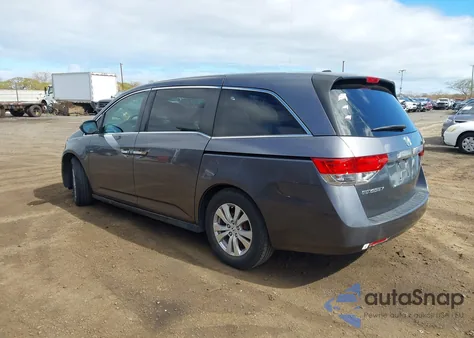 2015 Honda Odyssey Ex-L из США, поврежденный, VIN 5FNRL5H68FB037568
